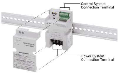 Easy Wiring, Conforms to DIN Rail