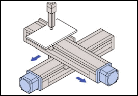 Table Drive for X-Y Axes